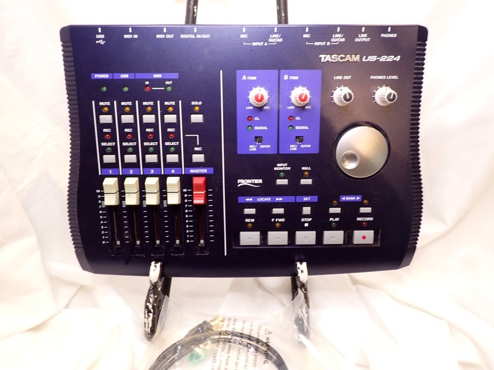 Tascam US-224 Digital Audio Workstation Controller - Used but nice condition