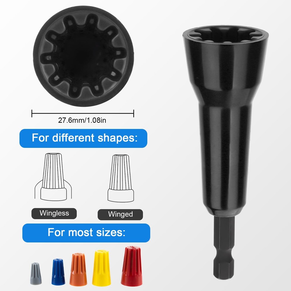 Torcedor de tuercas de cable, herramienta para torcer cables, 3 piezas de torced