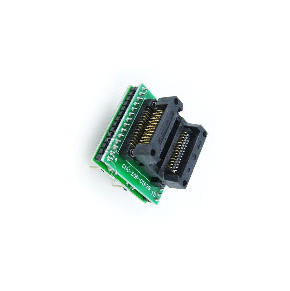 1PCS SO28 SOIC28 SOP28 to DIP28 Programmer adapter Socket Module CA NEW