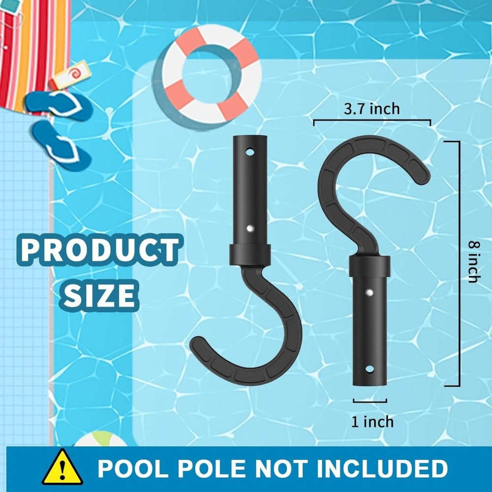 Universal Swimming Pool Robot Retrieval Hook – Durable ABS PC Hook for All Pool