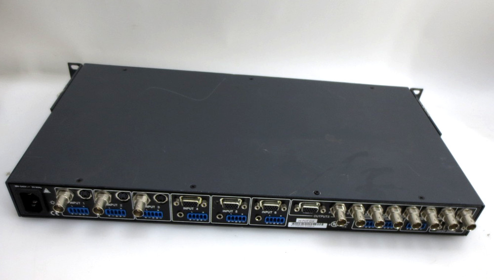 Extron MLS 306 Media Link Switcher Video Digital Matrix MLS306 Rack Mount