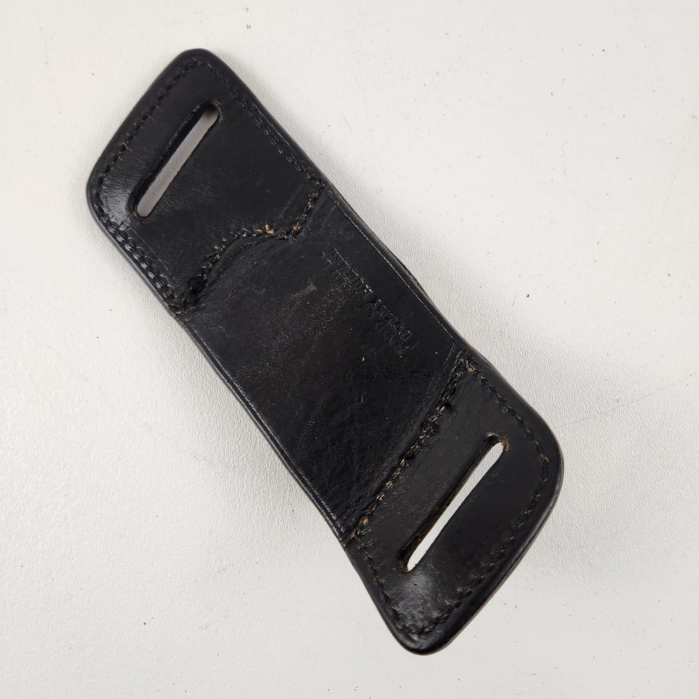 Quick Draw Leather Belt Slide Loop Strap Holster Keeper Hand Crafted Replacement