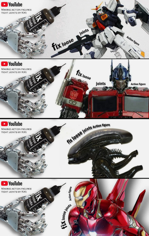 fix loose joints action figures by KiKi official