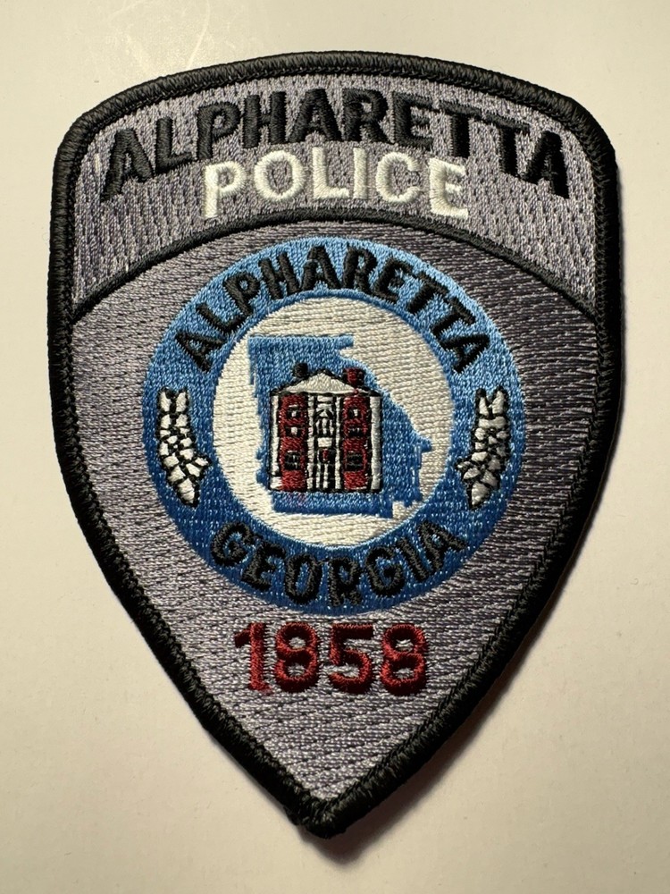 Alpharetta Georgia Police Patch