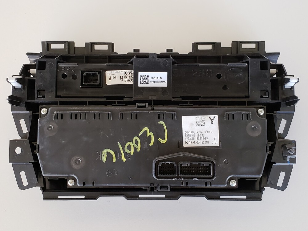 Mazda 3 BHP5 61 190 E Climate Control Panel Temperature Unit A/C Heater