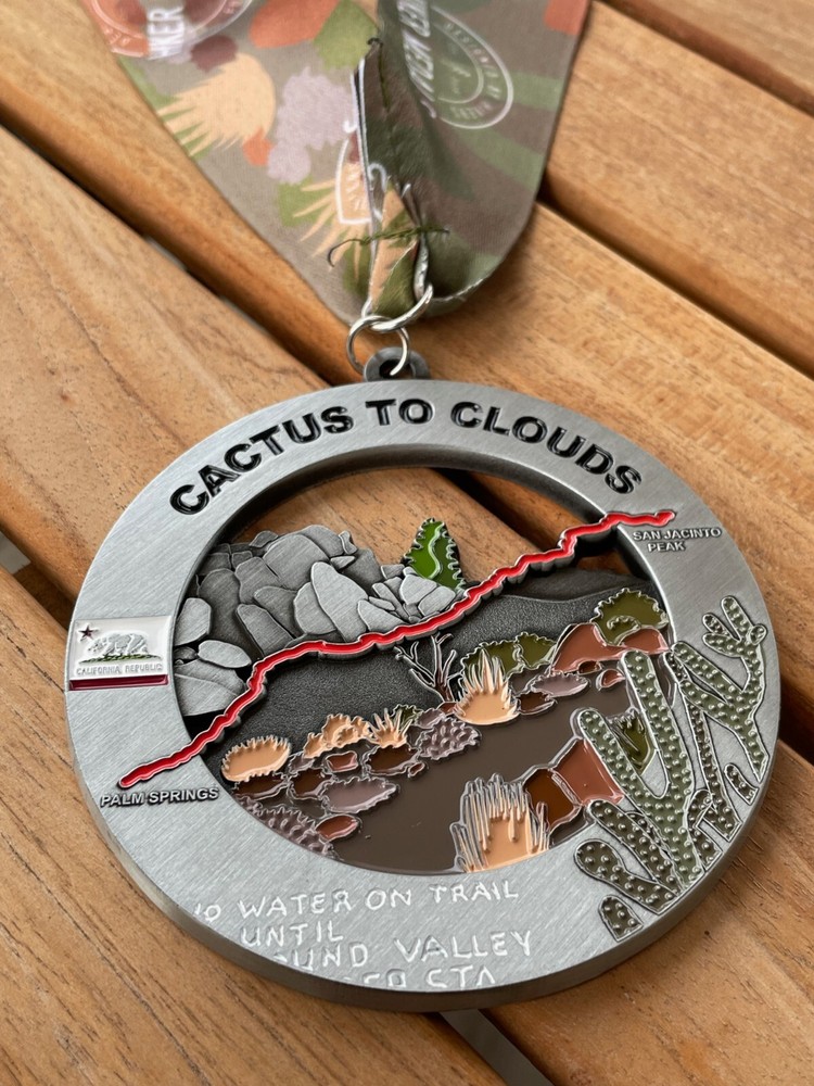 Cactus to Clouds Medal