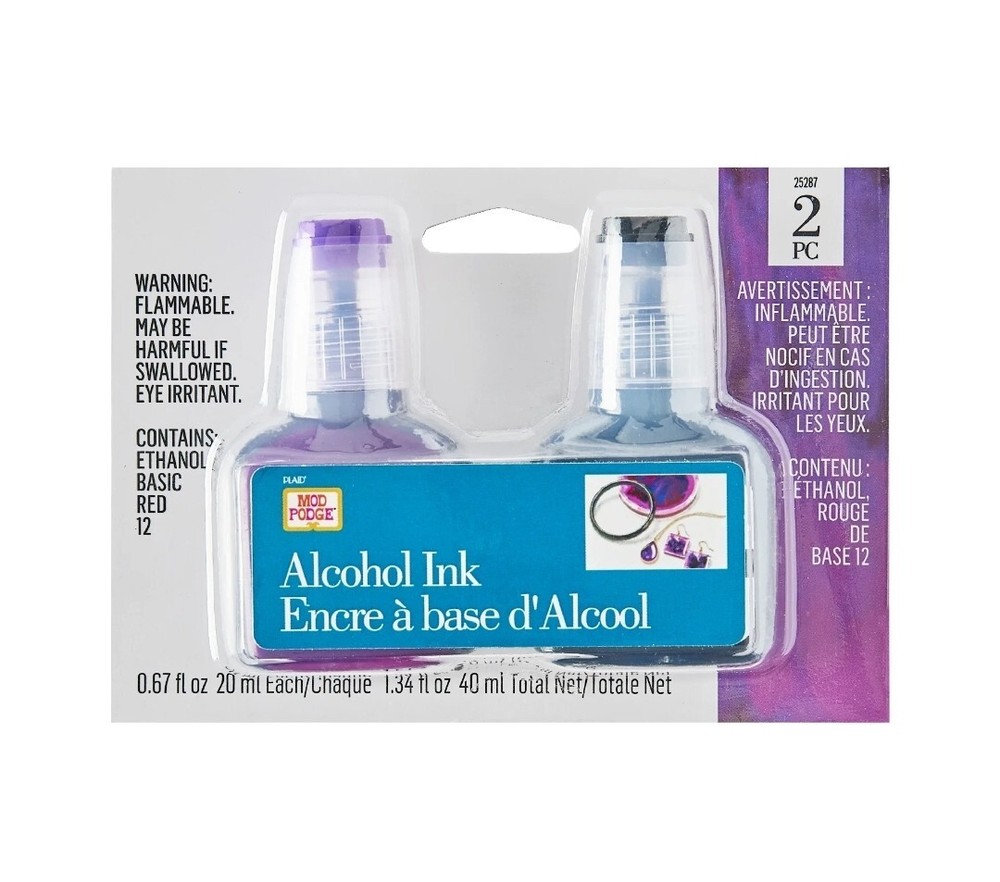 Mod Podge Alcohol Inks .67oz 2/Pkg-Galaxy