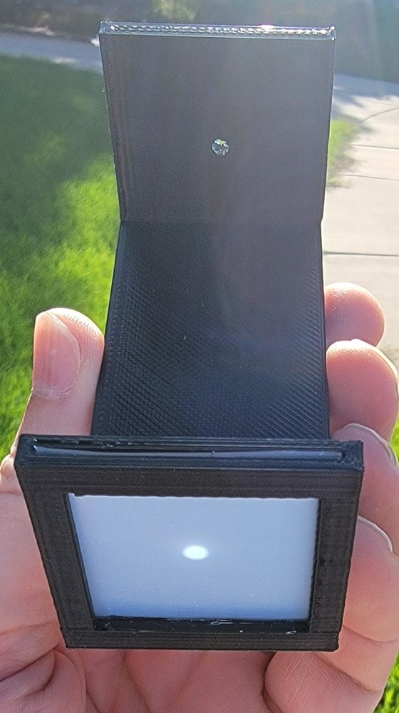 Solar Eclipse View/Alignment Finder 4 DSLR or Telescope