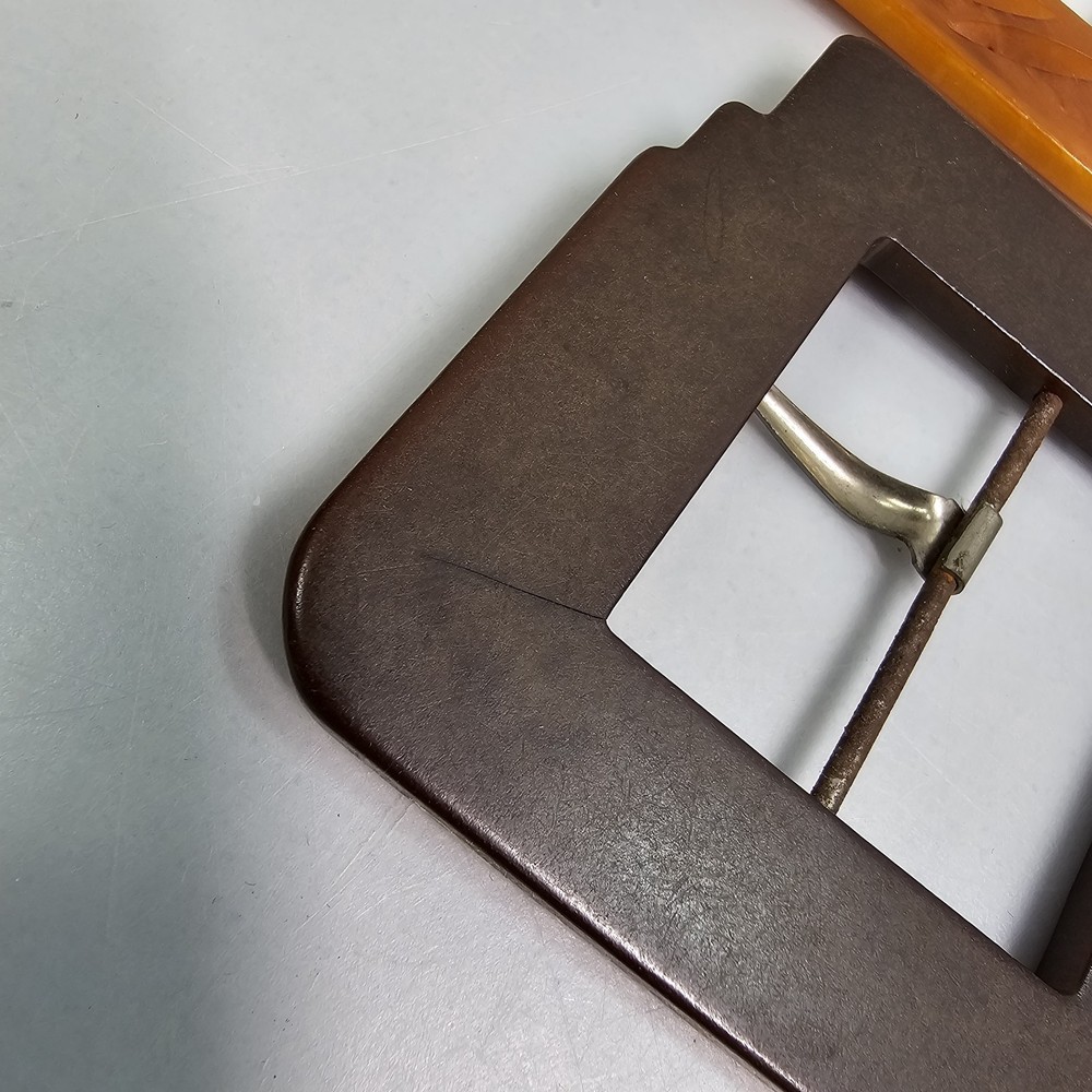 Vintage Bakelite Belt Buckle Lot