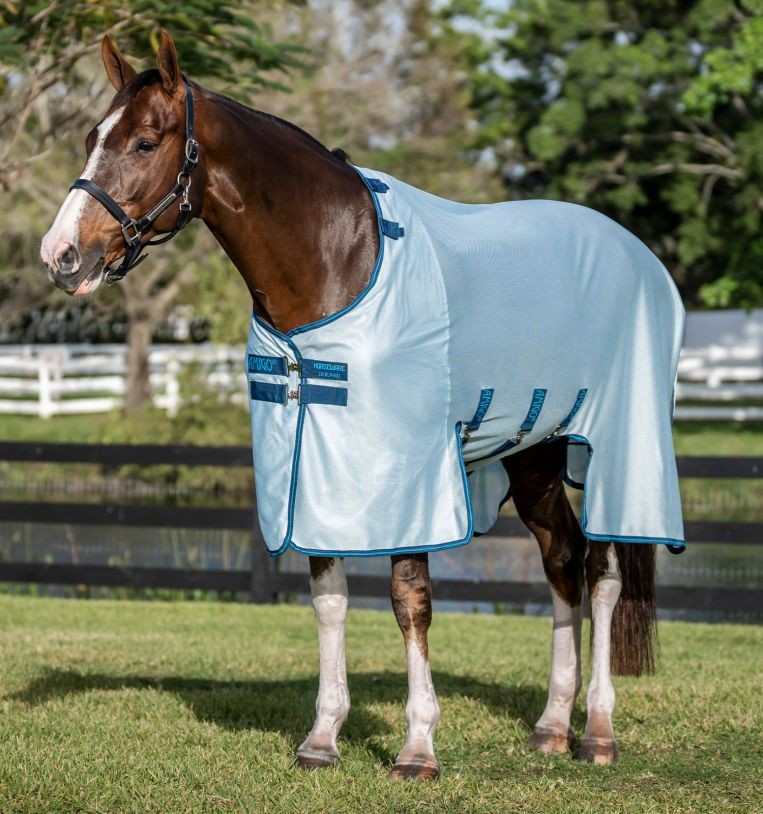 Amigo Bug Buster Fly Sheet - Azure Blue/Navy