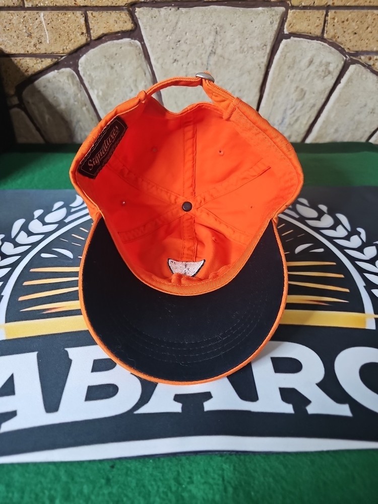 Signatures Golf Hat / Adjustable Strapback / Orange