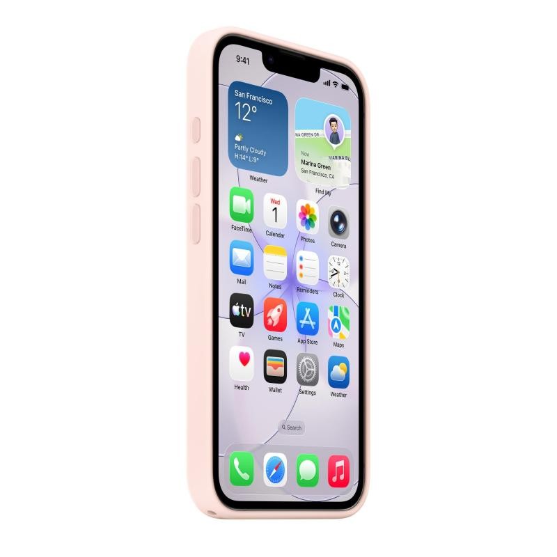 Apple MagSafe Silicone Case for iPhone 17e - Light Pink
