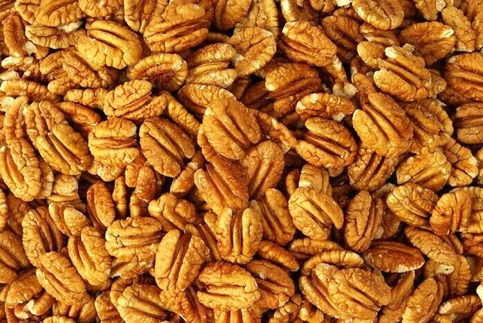 Orchard Fresh Raw Pecan Halves | 20 lb or 30 lb Bulk | Millican Pecan | Texas