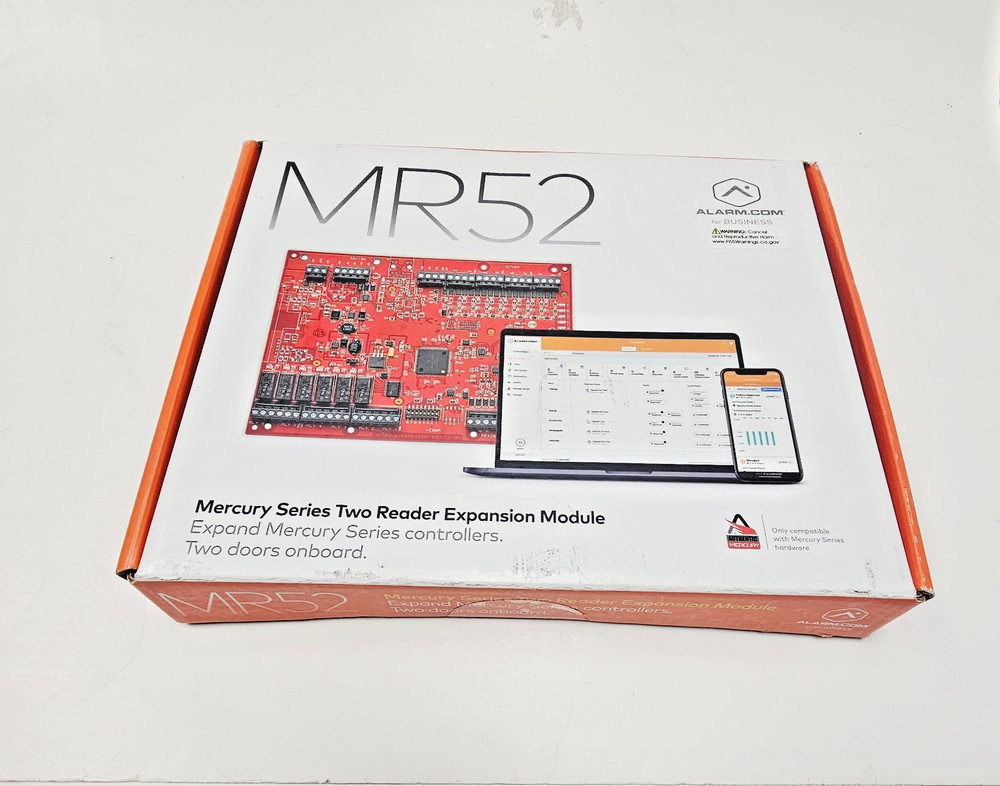 Mercury ADC-AC-MR52 Two Reader Expansion Module MR52 NEW Sealed
