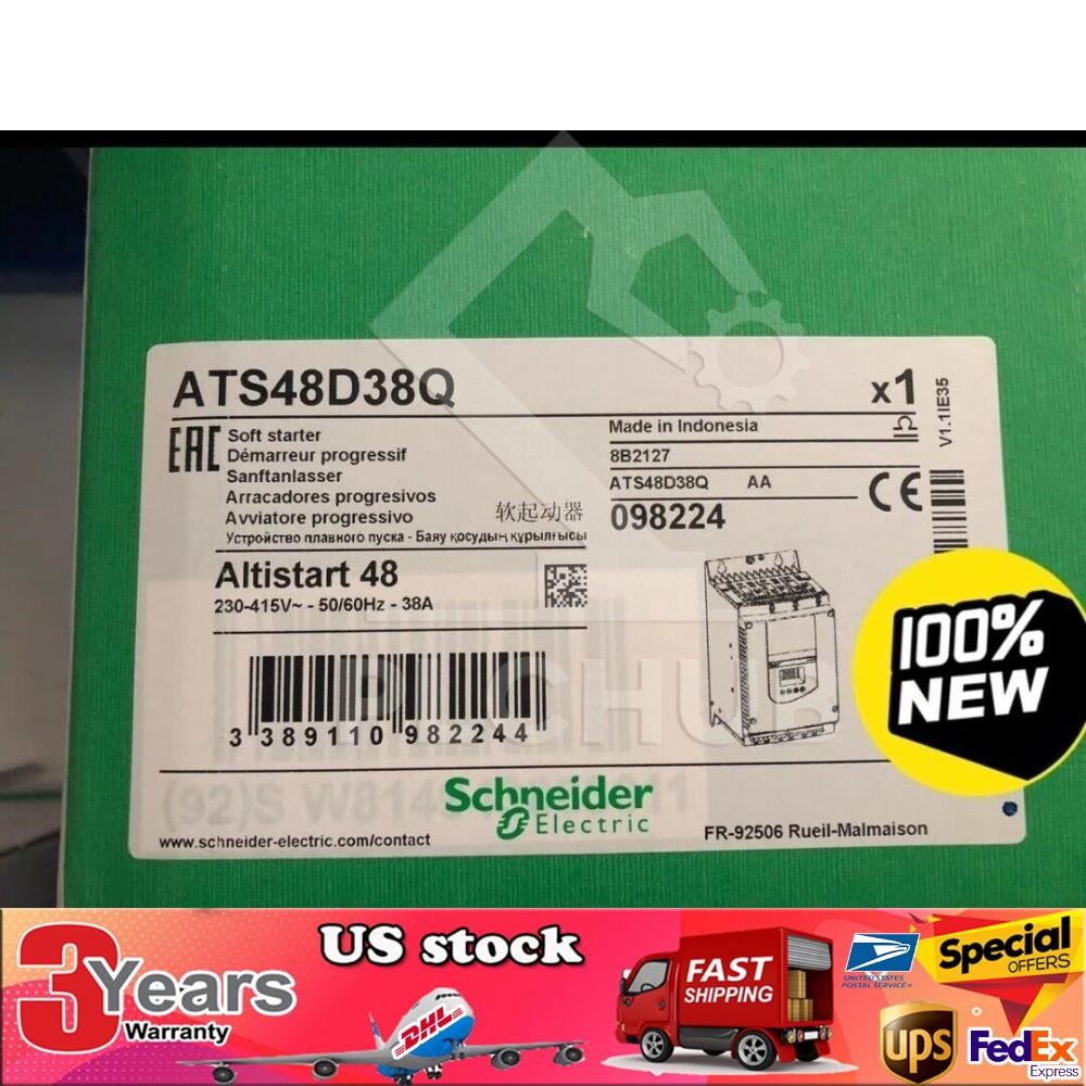 1PCS NEW ATS48D38Q Soft starter