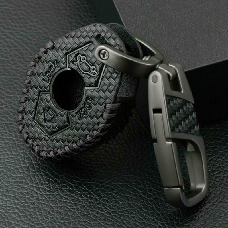 1 X LEATHER CAR KEY COVER PROTECTOR FITS FOR M3 E38 E35 E53 E60 E61 E85 E86