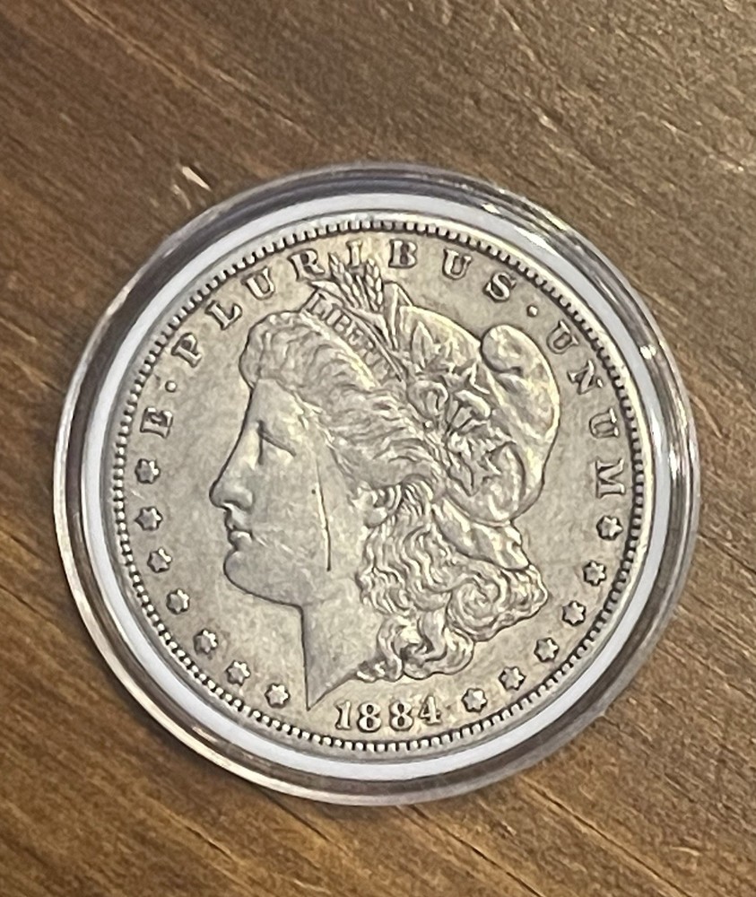 1884-S Morgan Silver Dollar Key Date Coin