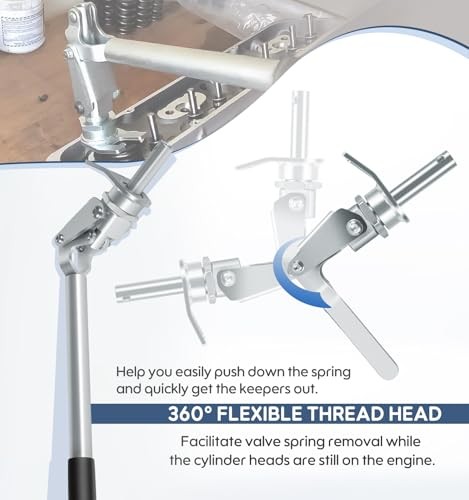 66784 Valve Spring Compressor Tool Universal for 3/8" & 7/16" Studs, Quick