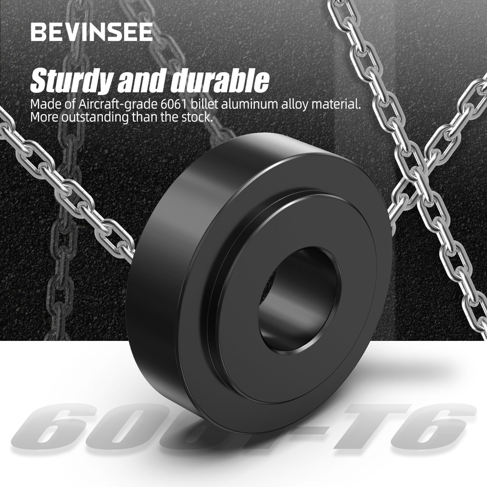BEVINSEE Solid Shift Bracket Bushing Kit for VW for Audi 6 Speed 02M 02Q 02A 02J