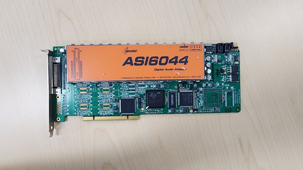 AudioScience ASI6044 Audio Expansion Multichannel PCI Card