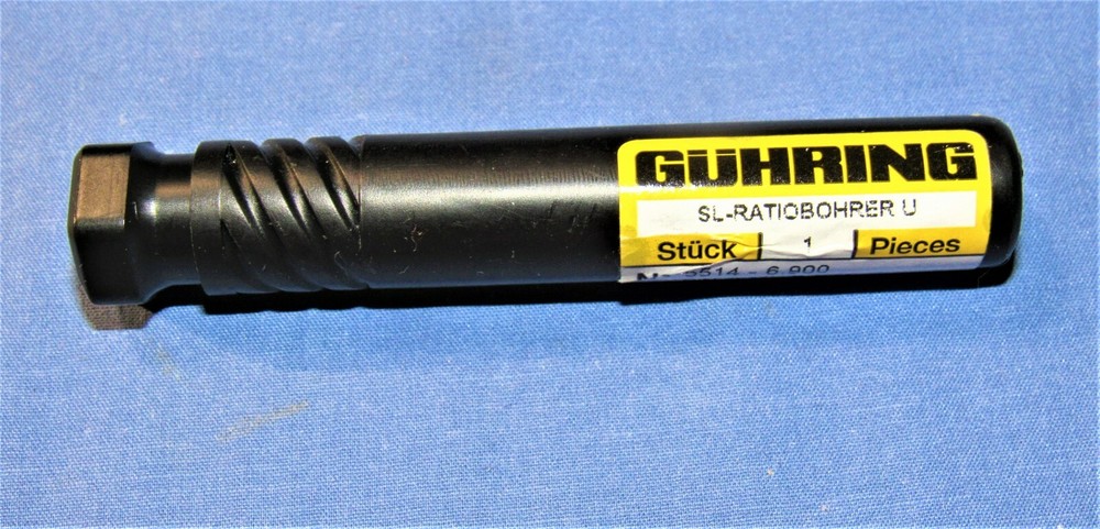 NEW GUHRING 6.9 mm (.2716") 140° Solid Carbide Screw Machine drill