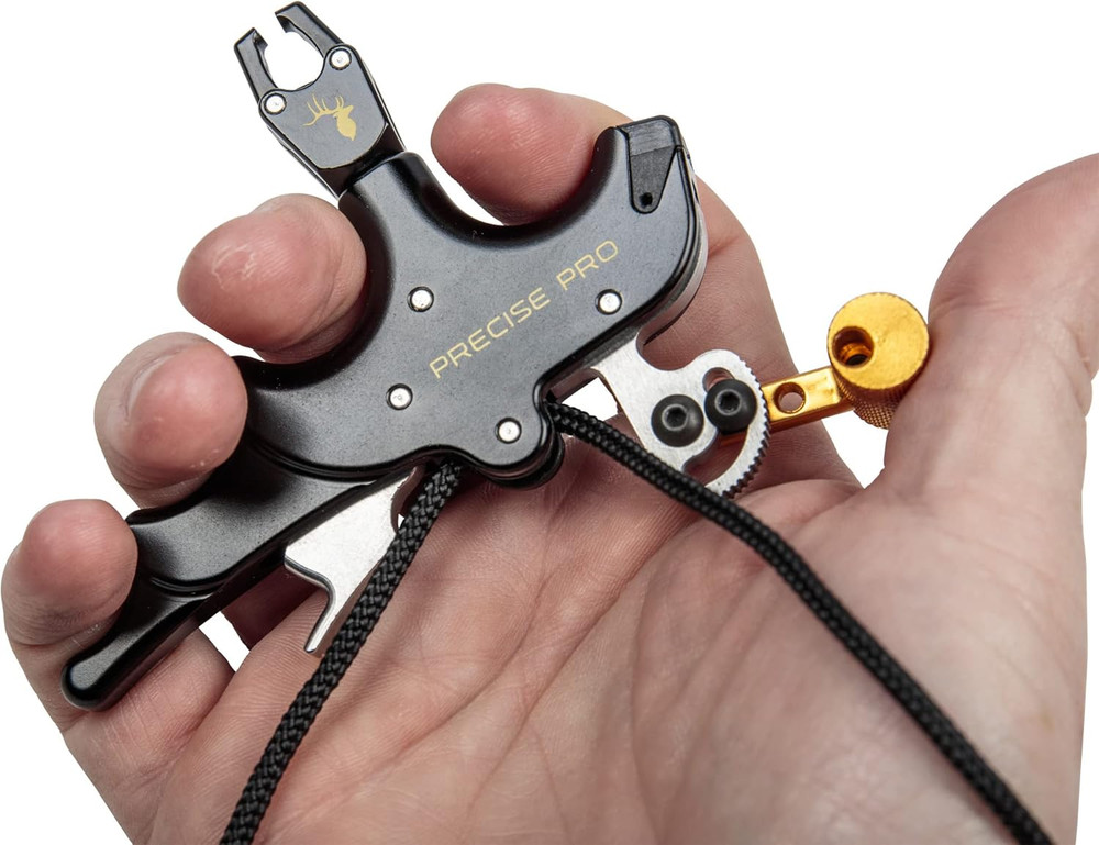 Precise Pro Archery Release - Pro Performance, 4-Finger Design, Smooth Sear-Styl