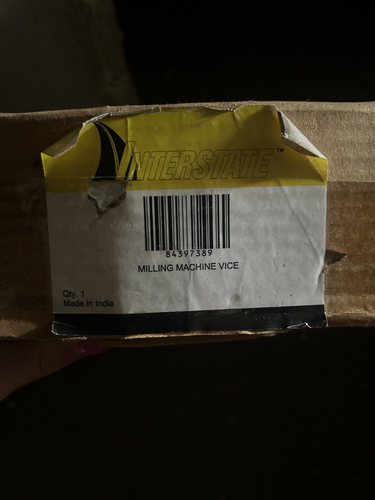 Interstate Milling Machine Vise MPN#84397389
