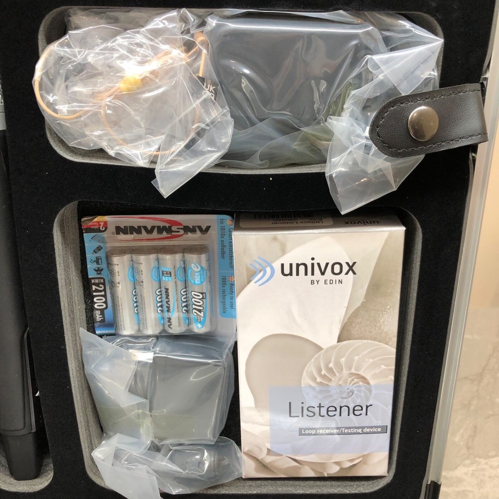 Univox P-Loop 2.C Portable loop system NEW