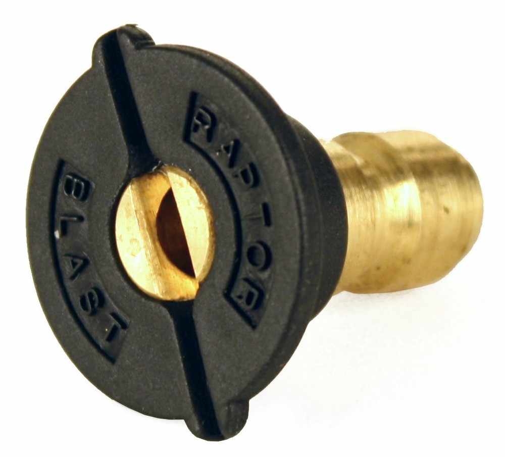 Raptor Blast 1/4" Brass Quick Connect 65 Degree Soap Nozzle