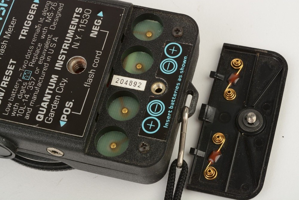Quantum Calcuflash Digital Flash Meter w/ strap, tested, great