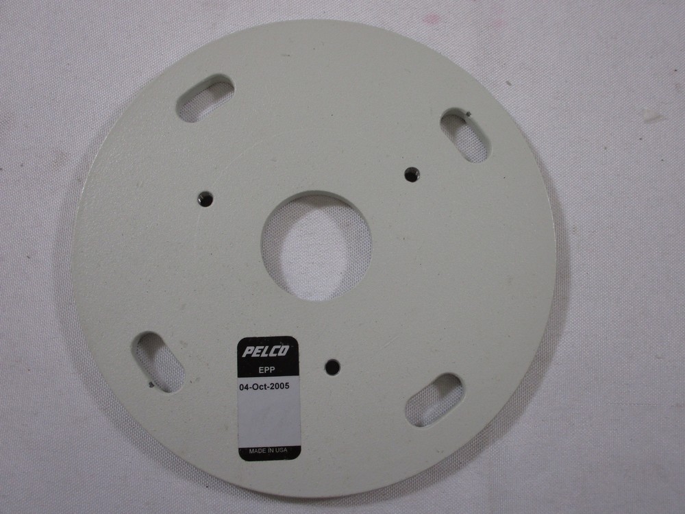 *NEW* PELCO EPP PEDESTAL ADAPTOR 6" BACK PLATE