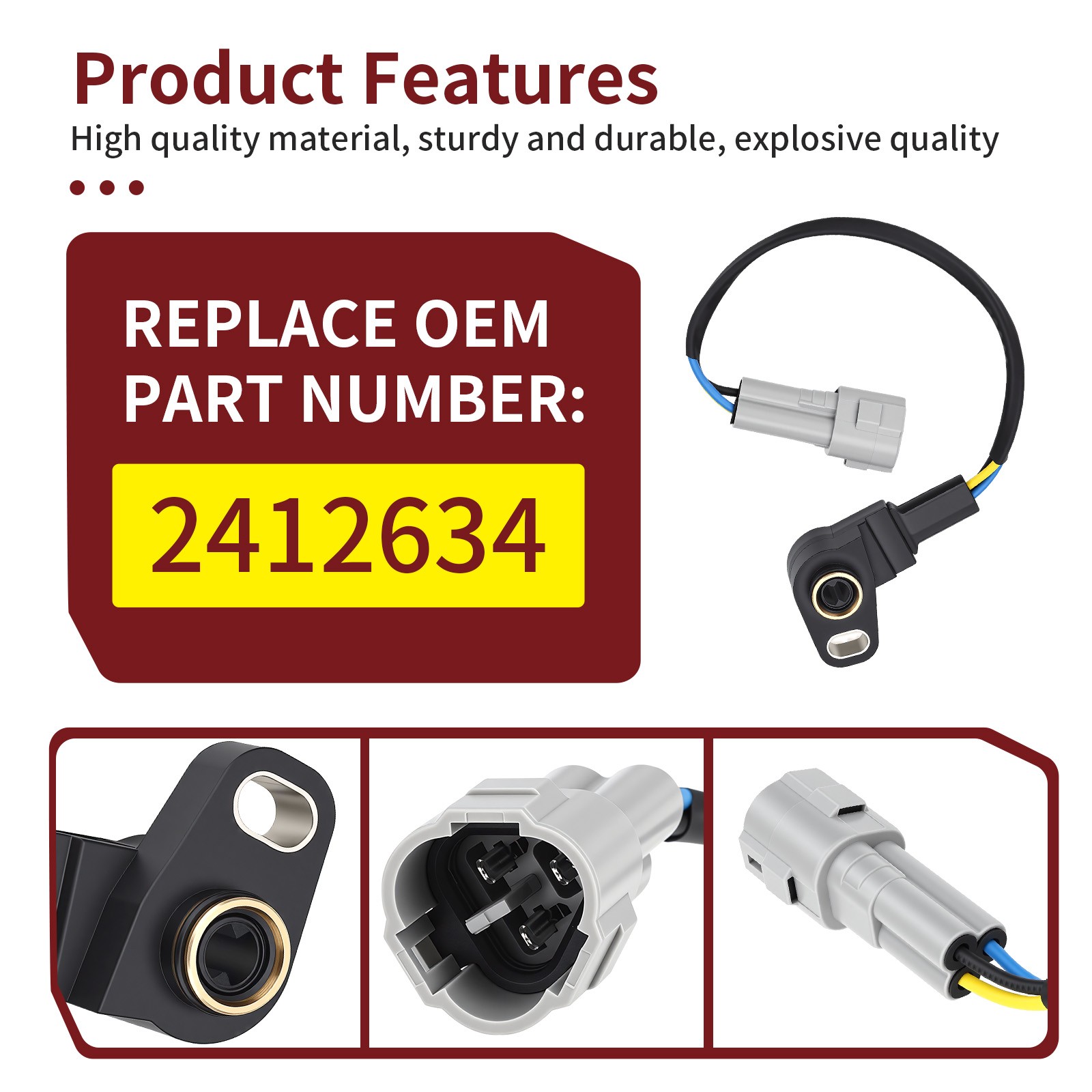 Throttle Position Sensor For Polaris Sportsman XP 1000 2015-2016 2412634