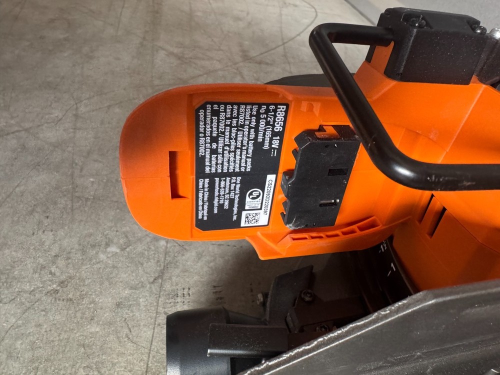 RIDGID R8656 140mm Circular Saw