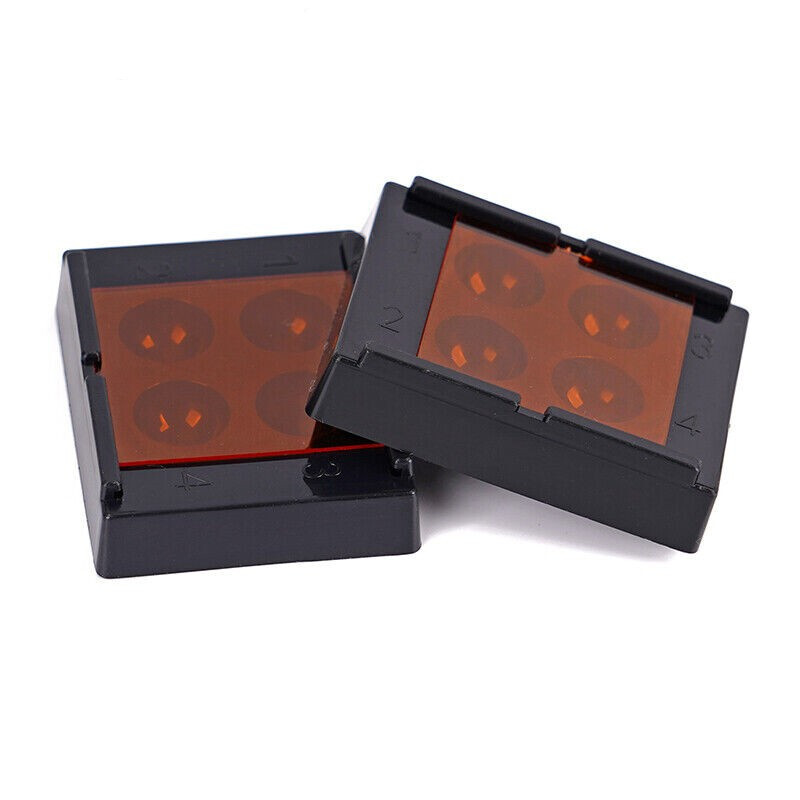 10Boxs Dental High Quality plastic Molar Box Veneer Storage Retainer Teeth Patch