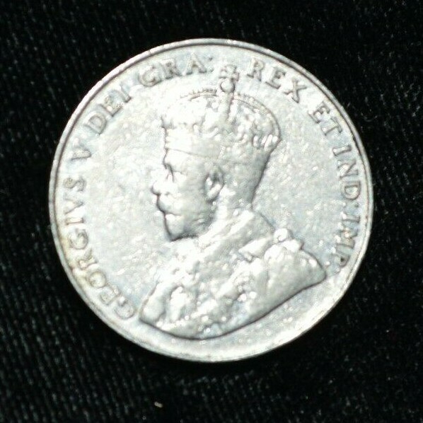 1934 Canada 5 Cent Coin