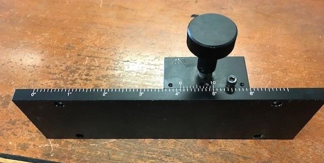 Single Stage - 7" long adjustable mount - precision, heavy duty linear track
