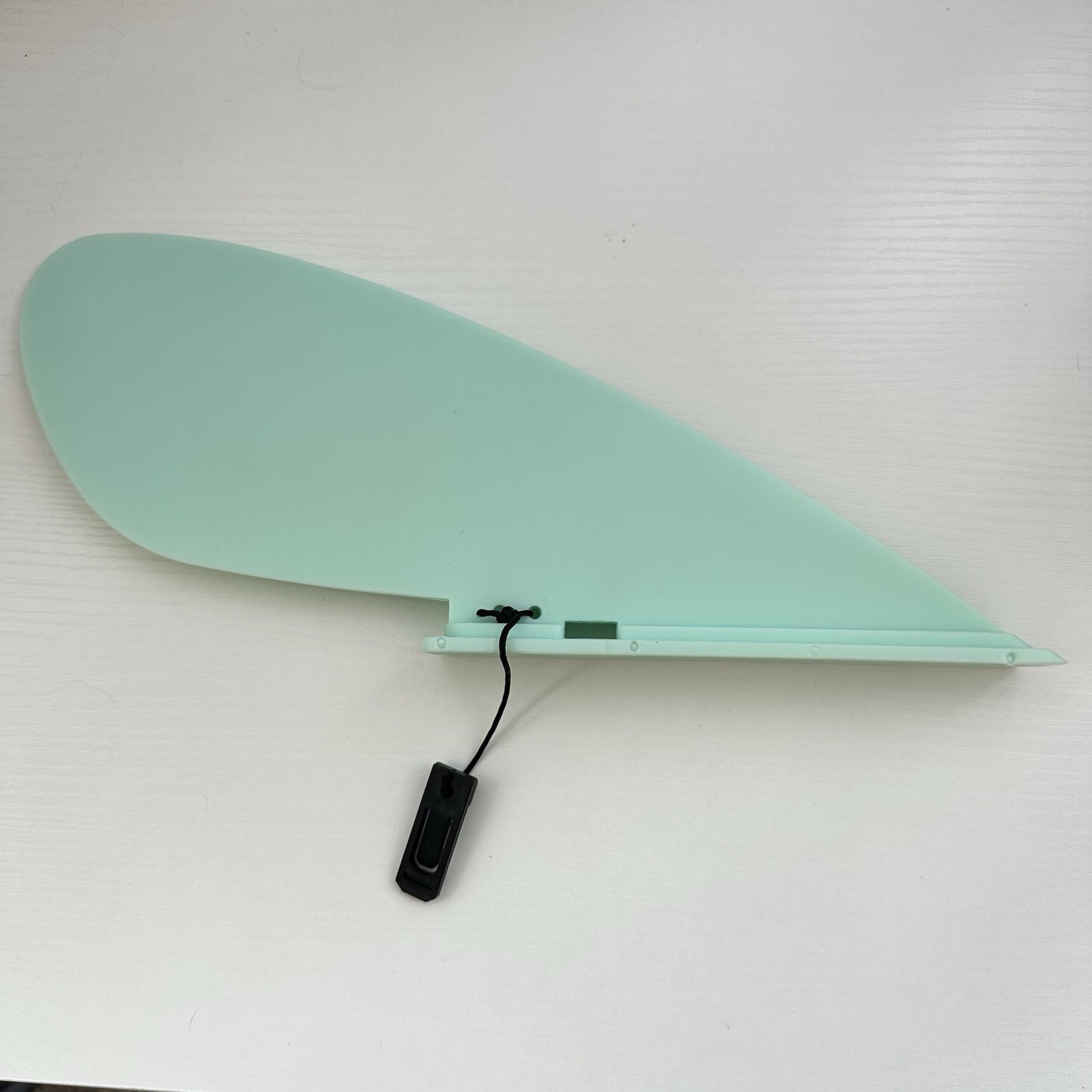 Stand Up Paddleboard Fin – Mint Color | Slide-In Mount with Clip