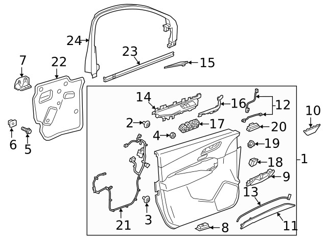 Genuine GM Mount Bracket 23275889