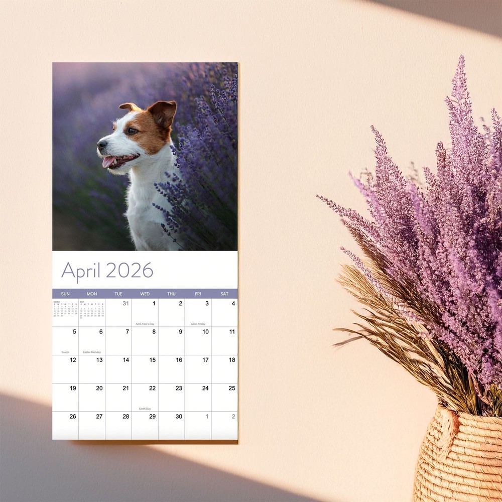 2026 Dogs Wall Calendar
