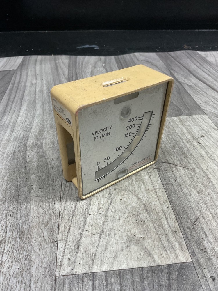 Dwyer Instruments S07F Vaneometer Swing Vane Anemometer #4009G95