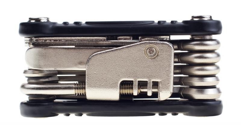 EyezOff 18-Function Folding Bicycle Multi Tool (Black/Silver)