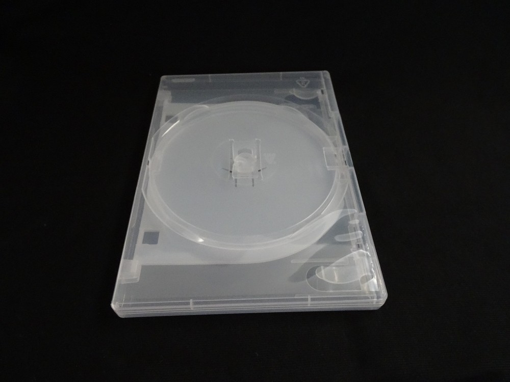 DVD COVER / CASES CLEAR - SINGLE 3 DISC - 14MM - QUANTITY 2 ONLY