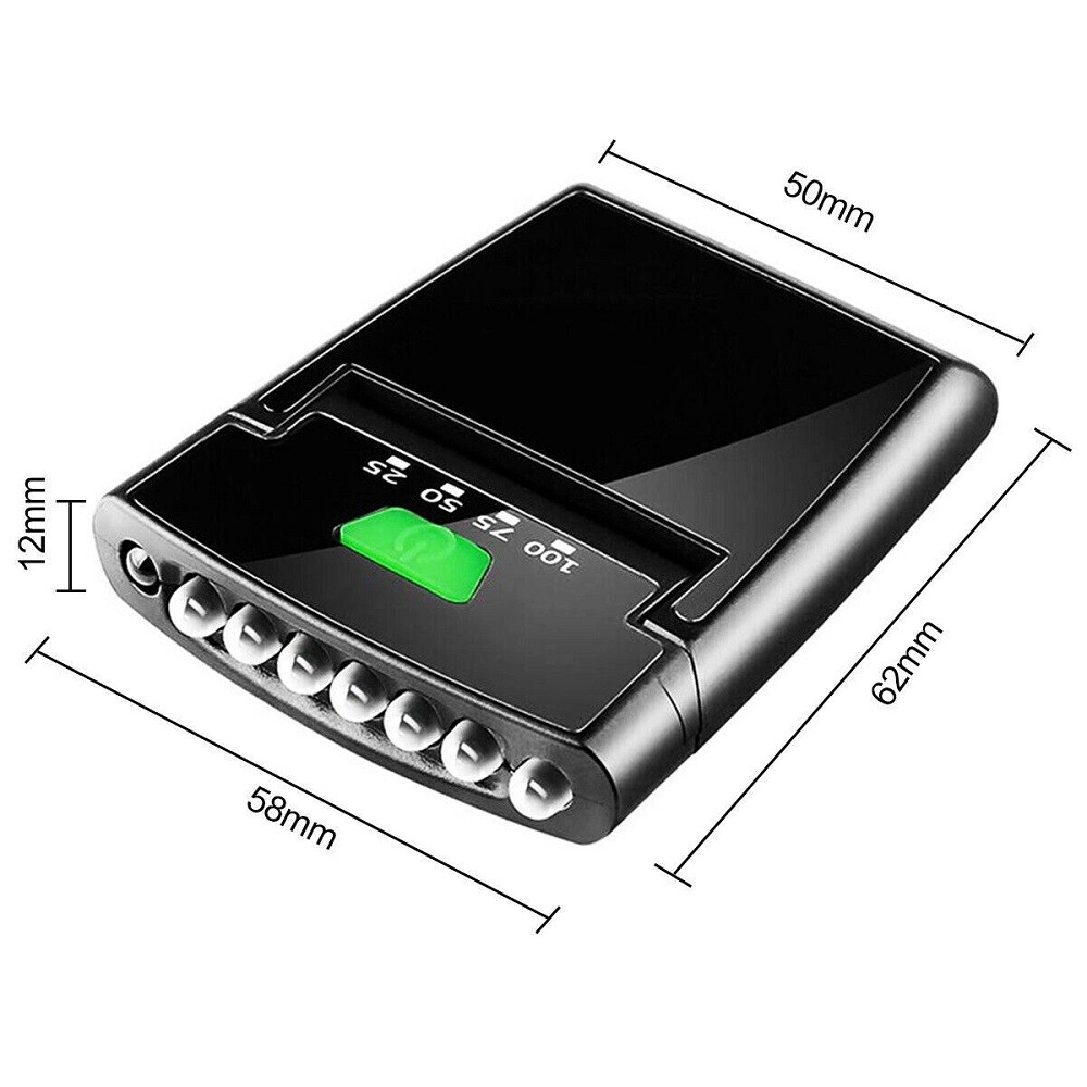 6 LED Rechargeable Cap-Clip Head Lamp Headlight Hat Sensor Torch Light Camping