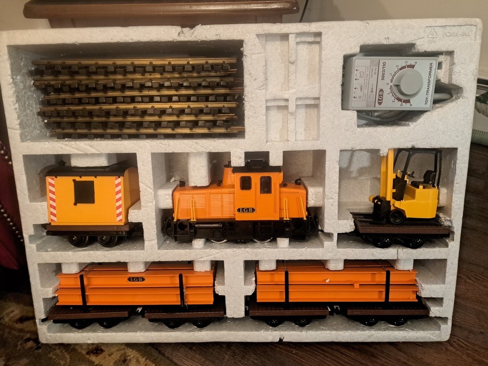 Lehmann Gross Bahn LGB 21990 The Big Train Construction Work Set Missing Workers