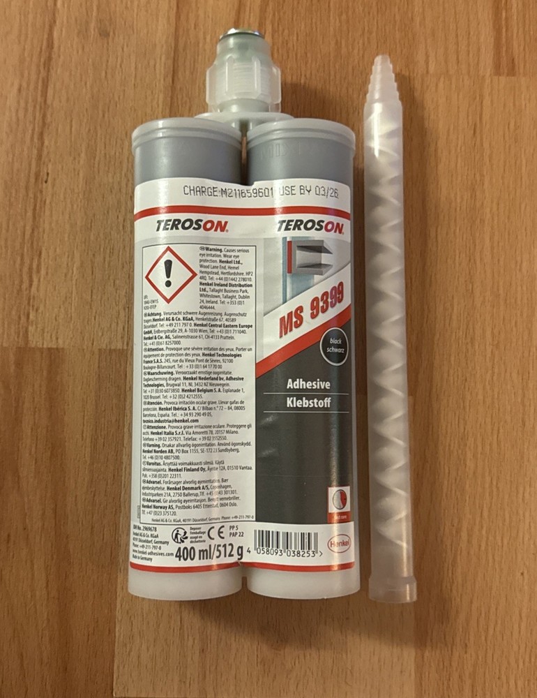 Teroson MS 9399 White 400ml Two-Component Sealant - Read!!