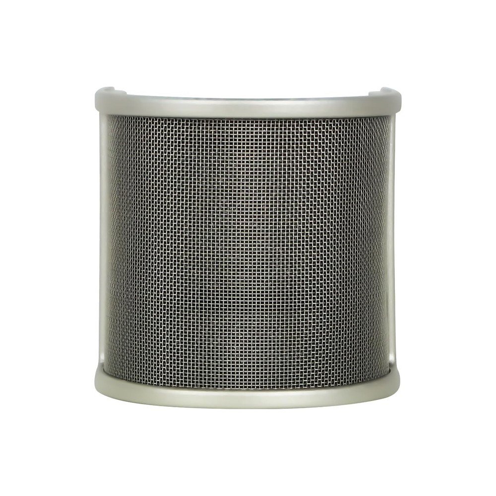 Microphone Pop Filter Golden Pop Protection with Foam Layer Windscreen Shield
