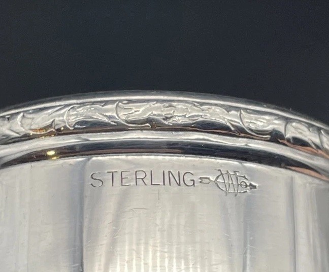 Sterling Silver Napkin Ring Engraved Name “Susan” Webster