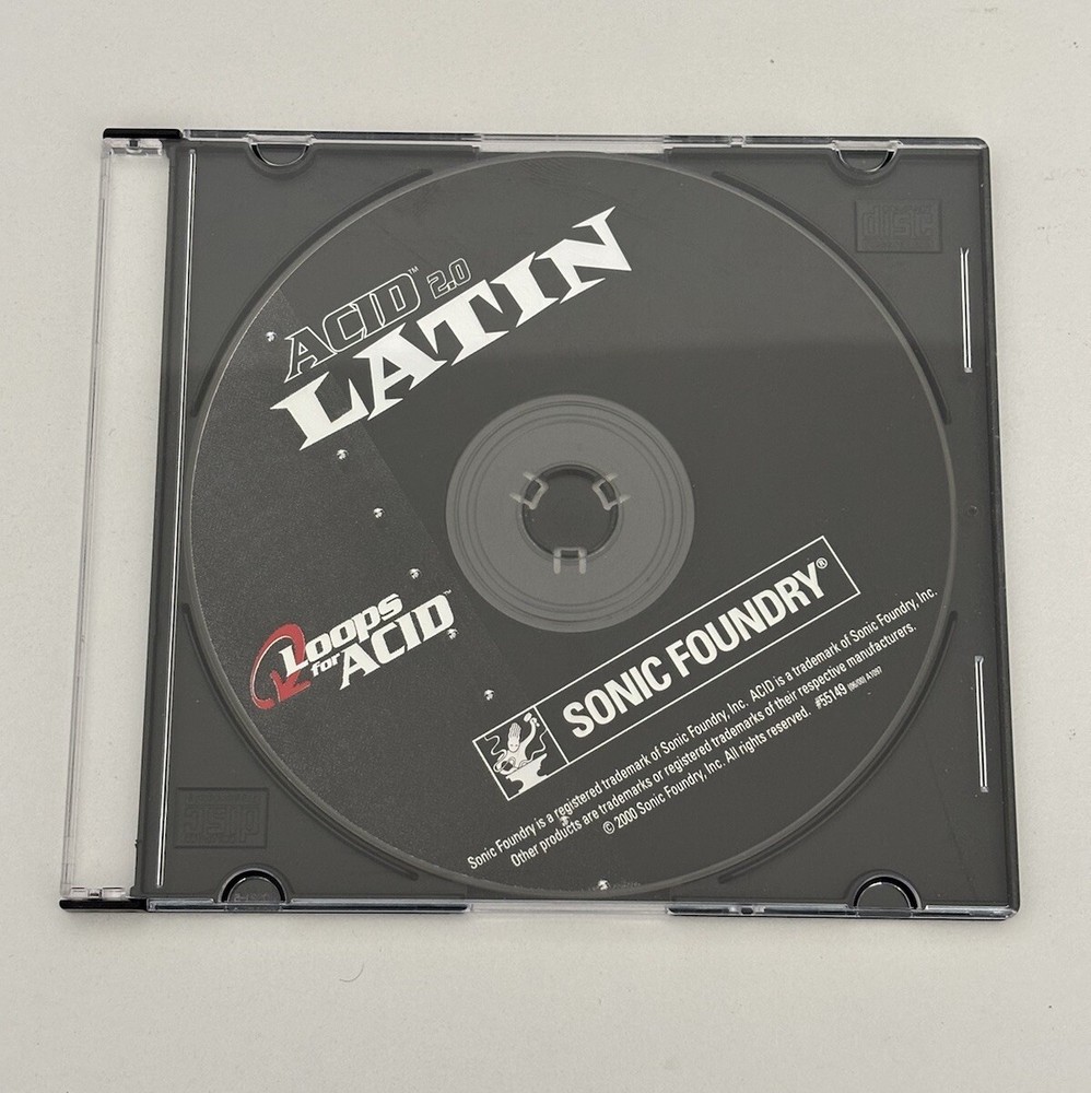 Sonic Foundry Loops for ACID: Latin 2.0