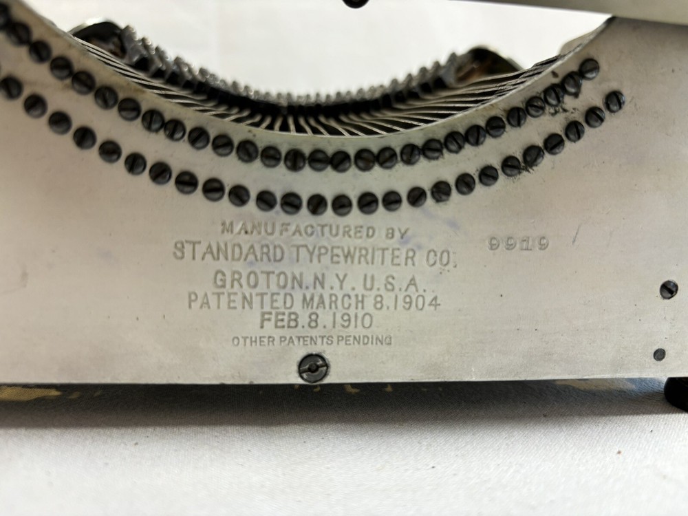 Standard Folding Typewriter 1910s