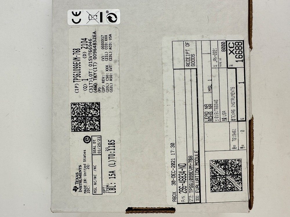Texas Instruments Evaluation Board TPS61099EVM-768